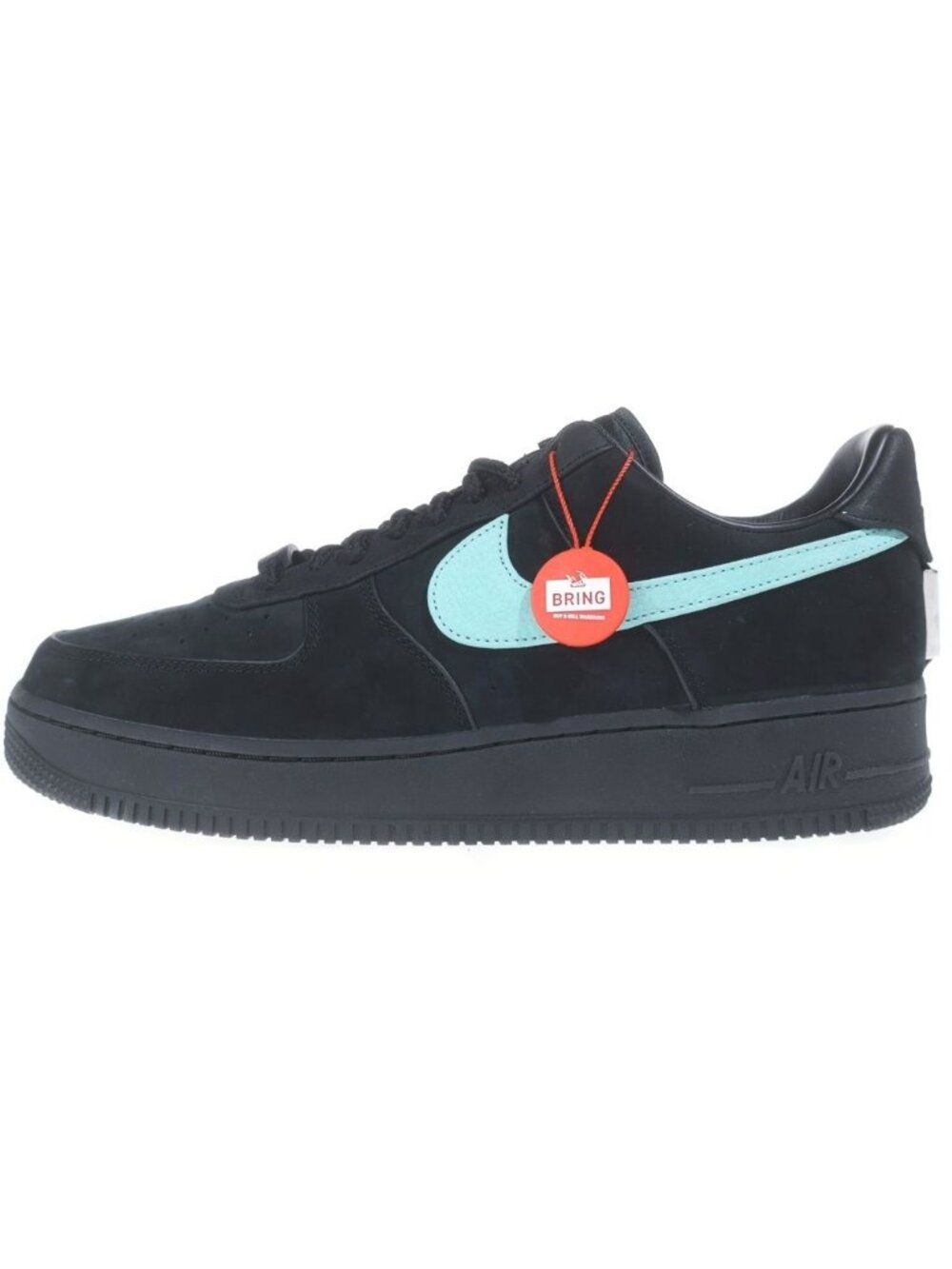 Tiffany & Co 1837 Nike x Tiffany Air Force 1 Low-Cut Sneakers Black Cobalt Blue